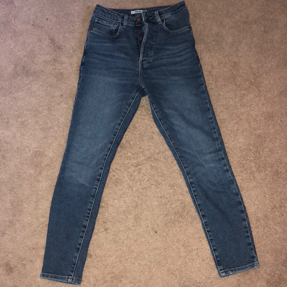 Forever 21 high waisted jeans